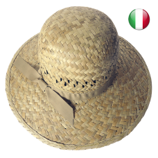 cappello giunco nastro