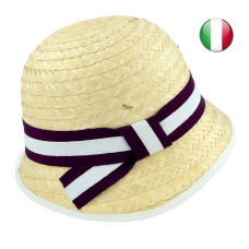 cloche nastro bicolore