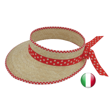 visierone donna in palma