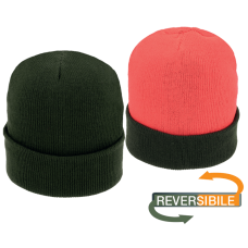 cuffia maglia reversibile